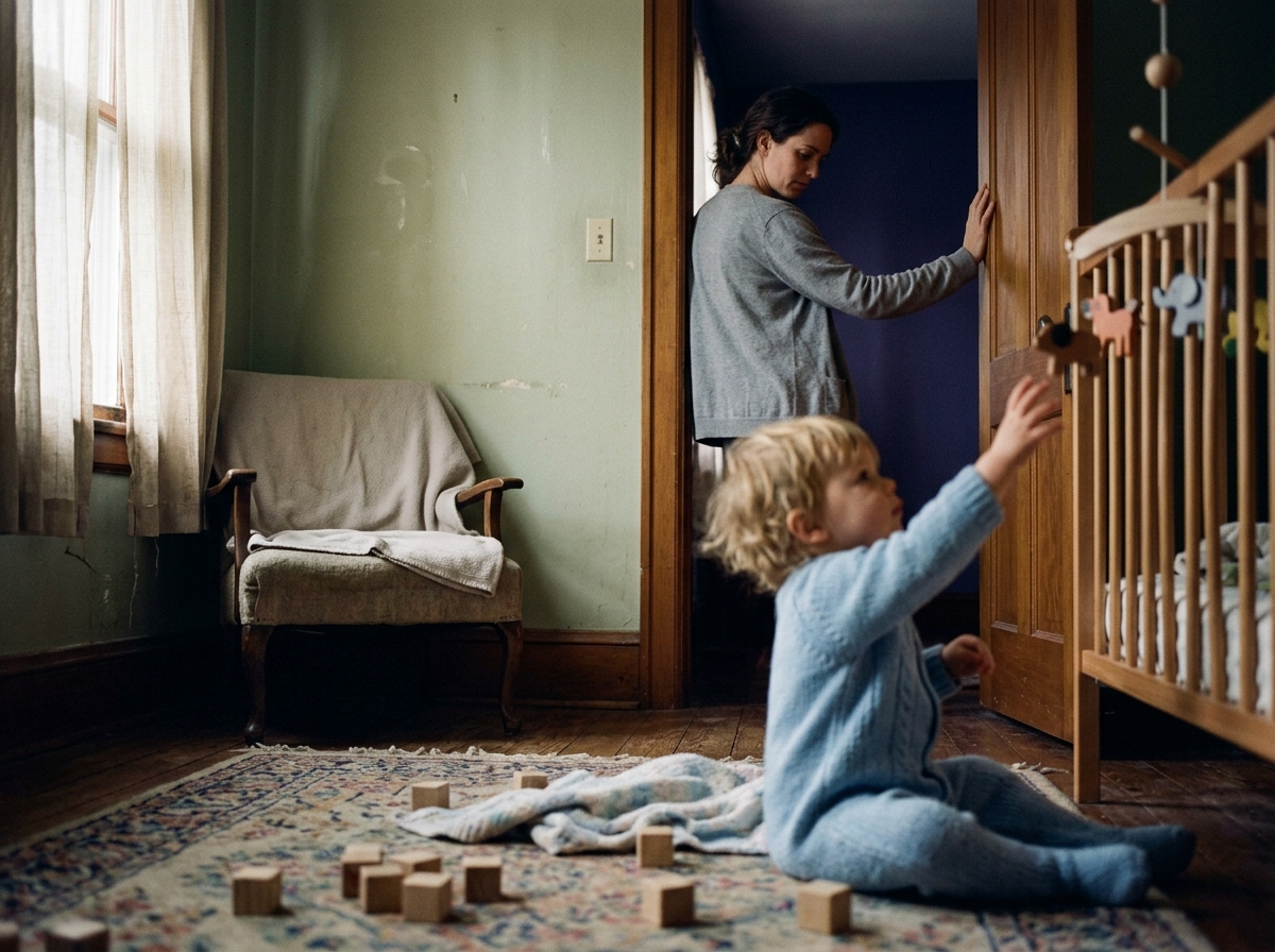 Критические периоды развития: мать наблюдает за ребёнком в раннем детстве