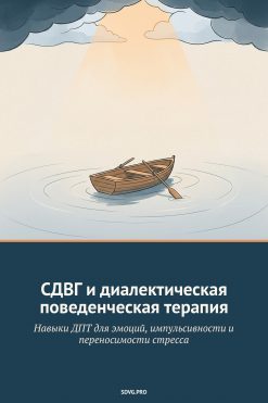 Обложка книги «СДВГ и диалектическая поведенческая терапия»