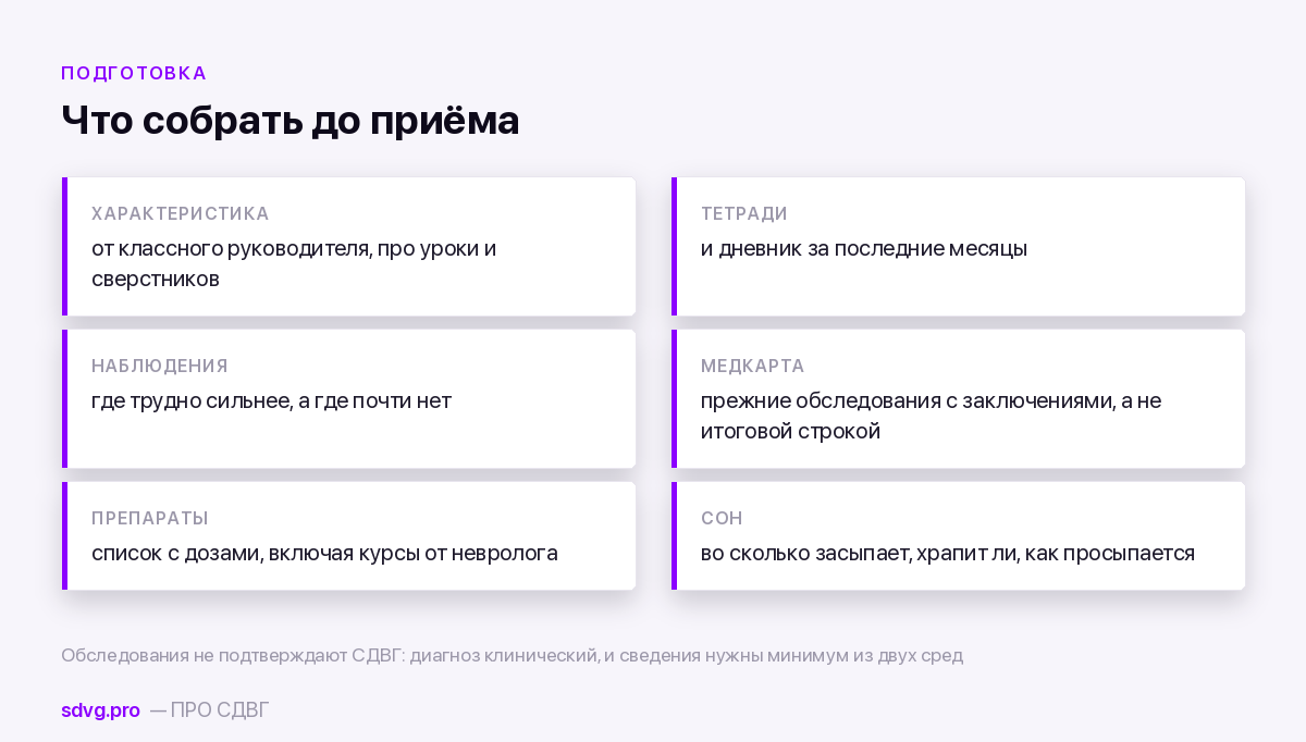 Что собрать перед приёмом у детского психиатра в Новосибирске
