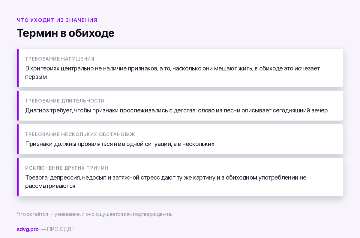 Что теряется, когда диагноз становится словом из песни