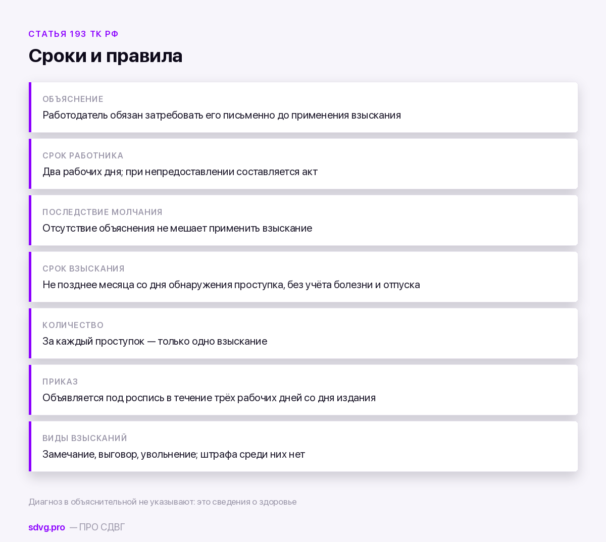 Ошибки по невнимательности на работе: почему повторяются и что писать в объяснительной 3 Что требует статья 193 Трудового кодекса